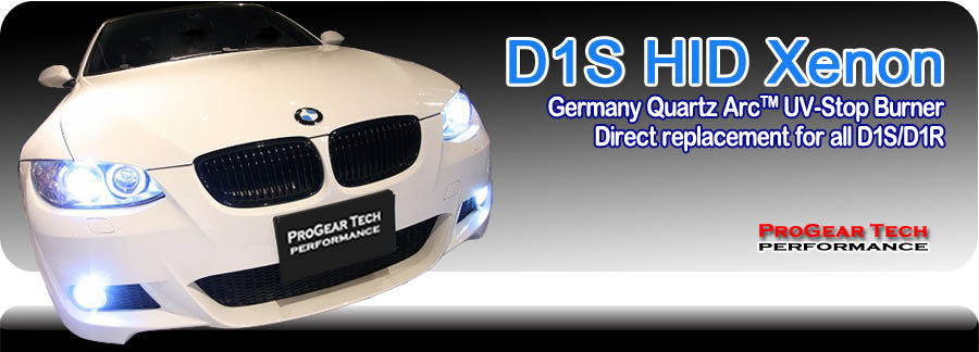 Australia ProGear Tech Performance Heavy Duty D1S D1R HID Xenon Headlight Replacement Bulbs for BMW, Mercedes-Benz, Mini....